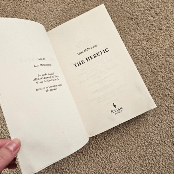 4/$25 The Heretic by Liam McIlvanney - Paperback - Picture 2 of 7